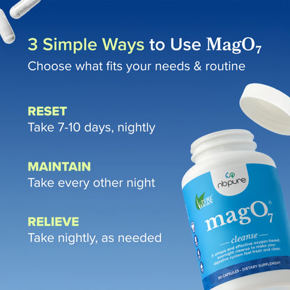 MagO7 Natural Colon Cleanse & Detox